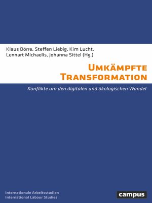 cover image of Umkämpfte Transformation